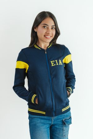 Chaqueta con cierre mujer