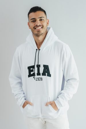 Chompa con capucha hombre