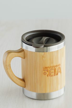 MUG METALICO BAMBOO ECO 300ml